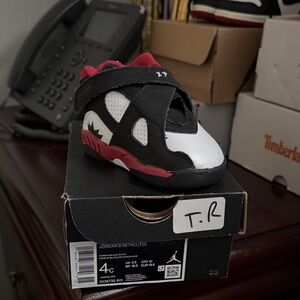 Jordan Kids Sneakers Black Red White